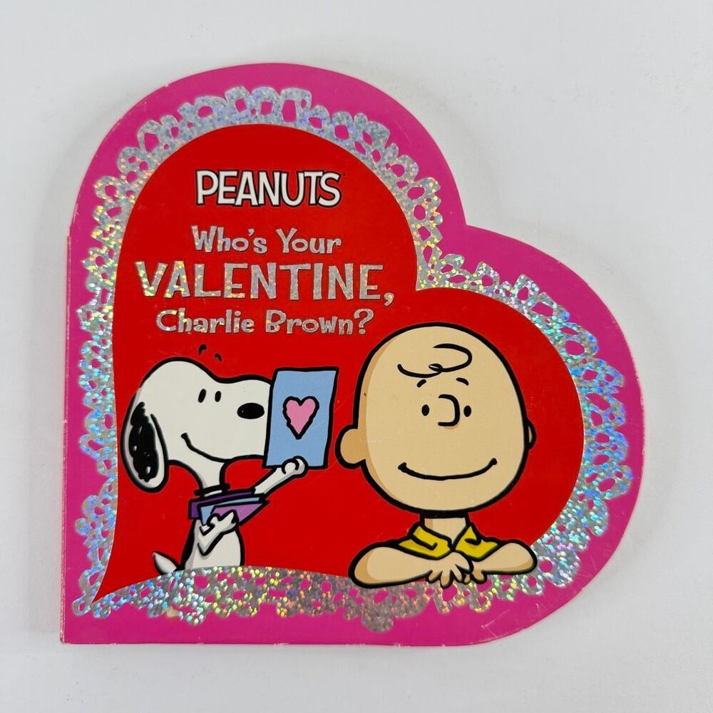 2/$6 Peanuts Who’s Your Valentine, Charlie Brown? book by Charles M. Schulz (Boa